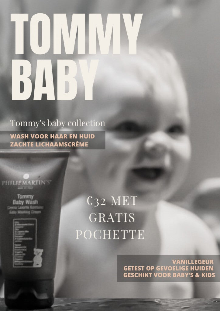 Tommy Baby Wash + Cream + Pochet
